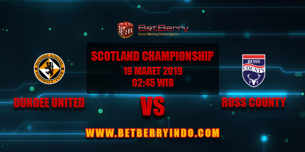 Prediksi Bola Dundee United vs Ross County 20 Maret 2019