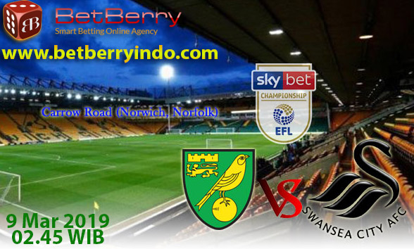 Prediksi Bola Norwich City vs Swansea City 9 Maret 2019