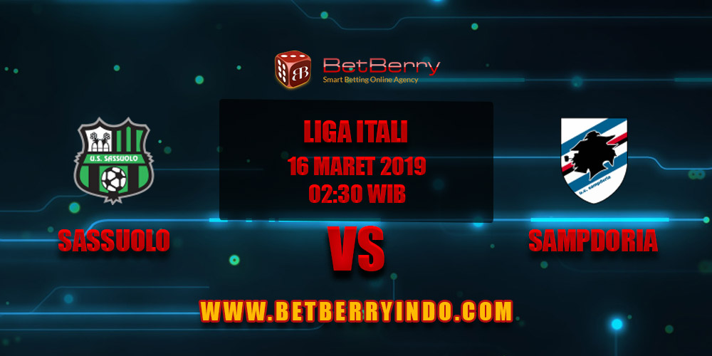 Prediksi Bola Sassuolo vs Sampdoria 16 Maret 2019